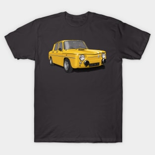 Renault R8 Gordini yellow T-Shirt